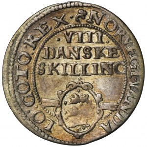 Denmark, Christian IV, 8 Skilling 1608
