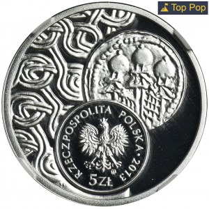 5 złotych 2013 Denar Bolesława II Śmiałego - NGC PF70 ULTRA CAMEO