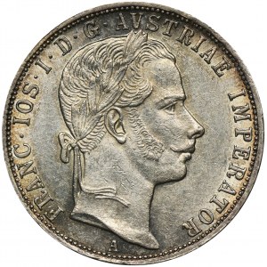 Austria, Franz Joseph I, 1 Floren Wien 1860 A