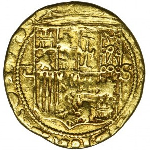 Spain, Carlos I and Juana, Escudo undated Sevilla