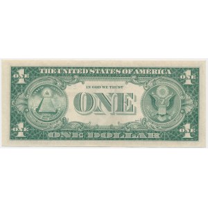 USA, Silver Certificate, 1 dolar 1935 - H - Granahan & Dillon