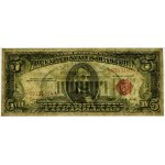 USA, Read Seal, 5 Dollars 1963 ★ - Granahan & Dillon - star note