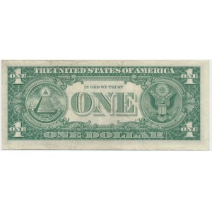 USA, Silver Certificate, 1 Dollar 1957 B ★ - Granahan & Dillon - star note