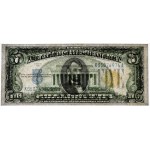USA, Yellow Seal, 5 Dollars 1934 A - Julian & Morgenthau -