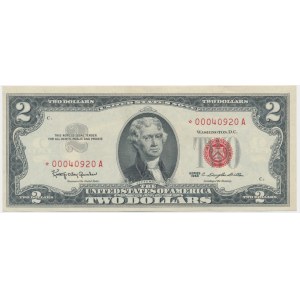 USA, Red Seal, 2 dolary 1963 ★ - Granahan & Dillon