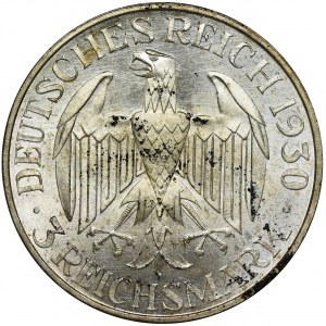 Niemcy, Republika Weimarska, 3 Marki Berlin 1930 A