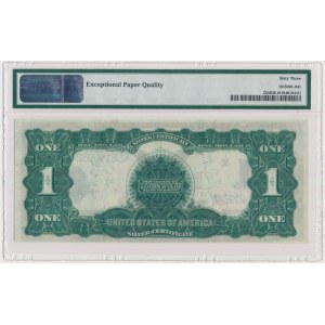 USA, Silver Certificate, 1 dolar 1899 - Elliot & White - PMG 63 EPQ