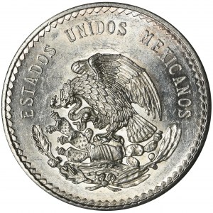 Mexico, Republic, 5 Pesos 1947 Cuauhtemoc