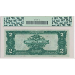 USA, Silver Certificate, 2 Dollars 1899 - Napier & McClung - PCGS 58 PPQ