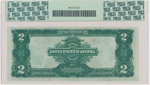 USA, Silver Certificate, 2 Dollars 1899 - Napier & McClung - PCGS 58 PPQ