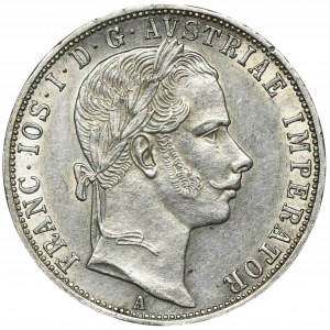 Austria, Franz Joseph I, 1 Floren Wien 1860 A