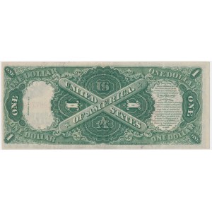 USA, Red Seal, 1 dolar 1917 - Teehee & Burke