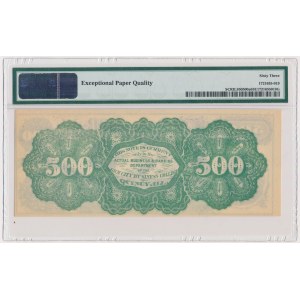 USA, Illinois, 500 Dollars 1873 - PMG 63 EPQ - REMAINDER