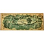 USA, Illinois , 500 dolarów 1873 - PMG 63 EPQ - blankiet