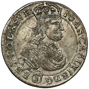 John II Casimir, 1/4 Thaler Bromberg 1667 TLB