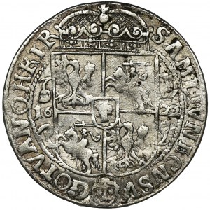 Sigismund III Vasa, 1/4 Thaler Bromberg 1622 - PRVS M