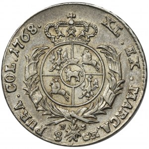 Poniatowski, 8 Groschen 1768 FS