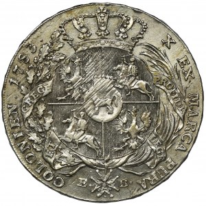 Poniatowski, Thaler Warsaw 1783 EB - RARE