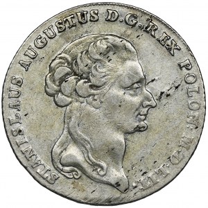 Poniatowski, Thaler 6 zloty Warsaw 1794