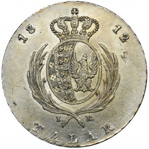 Duchy of Warsaw, Thaler Warsaw 1812 IB