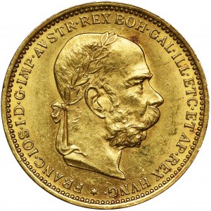 Austria, Franz Joseph I, 20 Corona Wien 1894