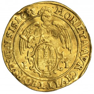 Ladislaus IV Vasa, Ducat Thorn 1637 II - RARE