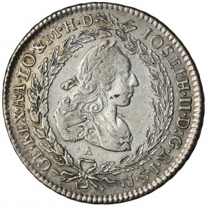 Austria, Józef II, 20 Krajcarów Wiedeń 1767 A IC-SK