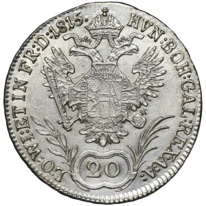 Austria, Franz II, 20 Kreuzer Wien 1815 A