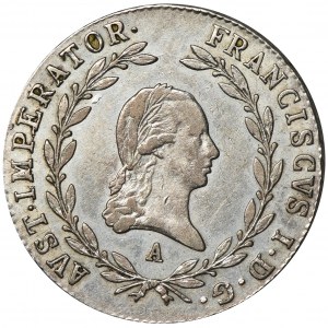 Austria, Franciszek II, 20 Krajcarów Wiedeń 1818 A