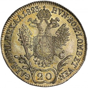Austria, Franz II, 20 Kreuzer Wien 1823 A