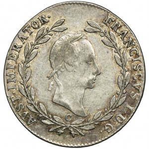 Austria, Franz II, 20 Kreuzer Prague 1830 C