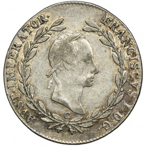 Austria, Franciszek II, 20 Krajcarów Praga 1830 C