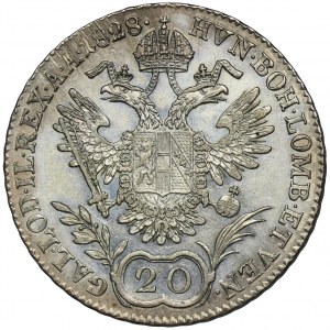 Austria, Franz II, 20 Kreuzer Wien 1828 A