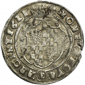Silesia, Duchy of Liegnitz-Brieg-Wolau, Georg Rudolph, 1/4 Thaler 1621 - RARE