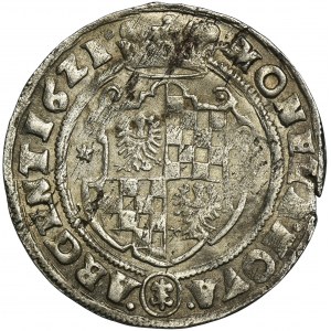 Silesia, Duchy of Liegnitz-Brieg-Wolau, Georg Rudolph, 1/4 Thaler 1621 - RARE