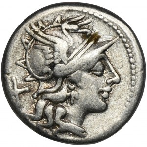 Roman Republic, Spurius Afranius, Denarius