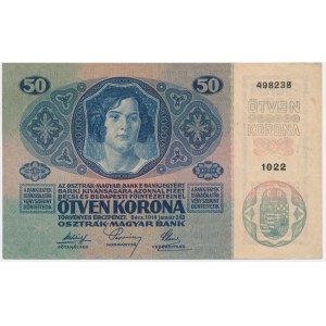 Austria, 50 koron 1914