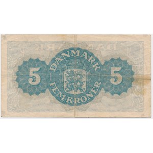 Denmark, 5 Kroner 1944