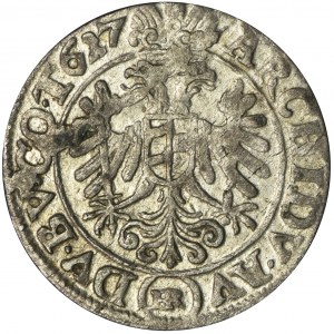 Silesia, Habsburg rule, Ferdinand II, 3 Kreuzer Breslau 1627 HR