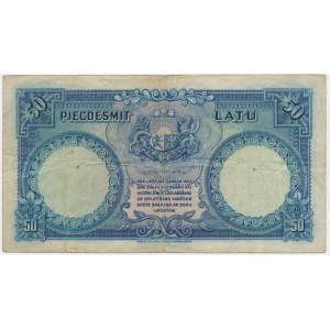 Latvia, 50 Latu 1934