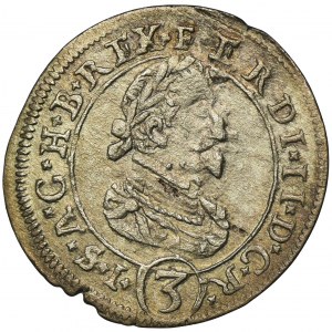 Austria, Ferdinand II, 3 Kreuzer Graz 1628