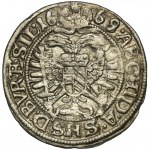Silesia, Habsburg rule, Leopold I, 3 Kreuzer Breslau 1669/8 SHS - UNLISTED