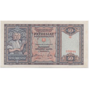 Slovakia, 50 Korun 1940