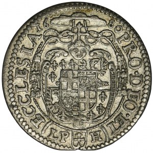 Silesia, Duchy of Neisse, Friedrich von Hessen, 6 Kreuzer Neisse 1680 LPH