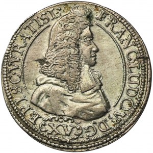 Silesia, Duchy of Neisse, Franz Ludwig von Pfalz-Neuburg, 15 Kreuzer Neisse 1694 LPH