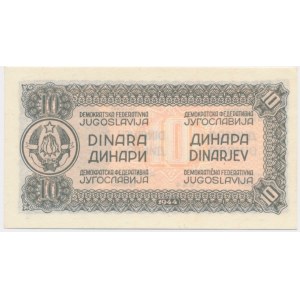 Jugosławia, 10 dinarów 1944