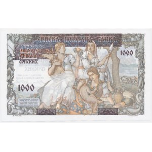 Serbia, 1.000 dinarów 1941