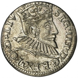 Zygmunt III Waza, Trojak Ryga 1593 - podwójne R