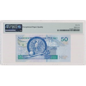 50 złotych 1994 - AA - PMG 66 EPQ - RZADKI