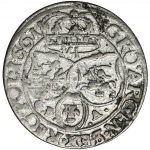 John II Casimir, 6 Groschen Lviv 1661 GBA